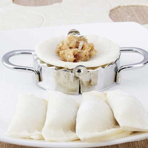 ZESTAW 3 EL. WYKRAWACZ i FOREMKA DO PIEROGÓW 10CM BRUNBESTE BB-3099