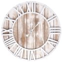 Zegar ścienny na ścianę biały 60cm VILDE 569306
