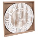 Zegar ścienny na ścianę biały 60cm VILDE 569306