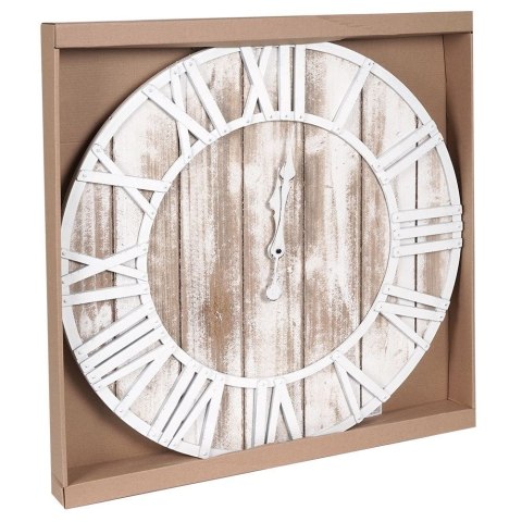 Zegar ścienny na ścianę biały 60cm VILDE 569306