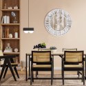 Zegar ścienny na ścianę biały 60cm VILDE 569306