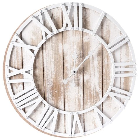 Zegar ścienny na ścianę biały 60cm VILDE 569306