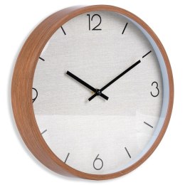Zegar ścienny na ścianę brązowy 29.5cm VILDE 569937