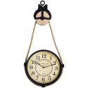 Zegar ścienny na ścianę metalowy 30cm VILDE 569036