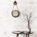 Zegar ścienny na ścianę metalowy 30cm VILDE 569036
