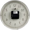 Zegar ścienny na ścianę srebrny 20cm VILDE 569370-S