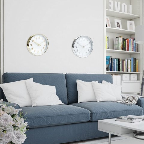 Zegar ścienny na ścianę złoty 20cm VILDE 569370-Z