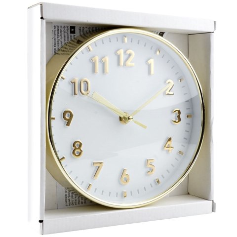 Zegar ścienny na ścianę złoty 20cm VILDE 569370-Z