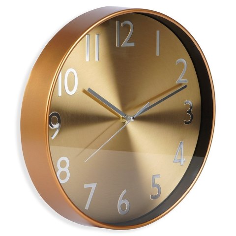 Zegar ścienny na ścianę złoty 30cm VILDE 569887-Z