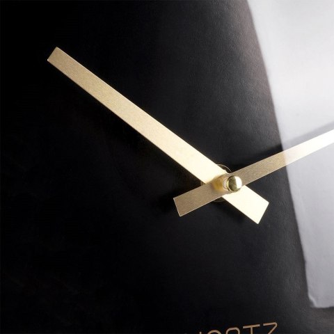 Zegar ścienny na ścianę złoty czarny 30cm VILDE 569610-C