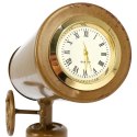 Zegar stołowy metalowy złoty teleskop 22cm VILDE 569422