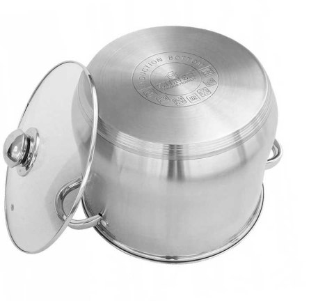 ZESTAW 3 GARNKÓW GASTRONOMICZNYCH 7 9 11L ZILNER ZL-7350