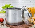 ZESTAW 3 GARNKÓW STALOWYCH GASTRONOMICZNYCH 5.5 7 9L ZILNER ZL-7349