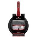 ZESTAW 3 PATELNI GRANITOWYCH 20/24/28CM BERLINGER HAUS METALLIC BURGUNDY LINE BH-1288-NF