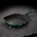 ZESTAW 3 PATELNI TYTANOWYCH BERLINGER HAUS METALLIC EMERALD BH-6167