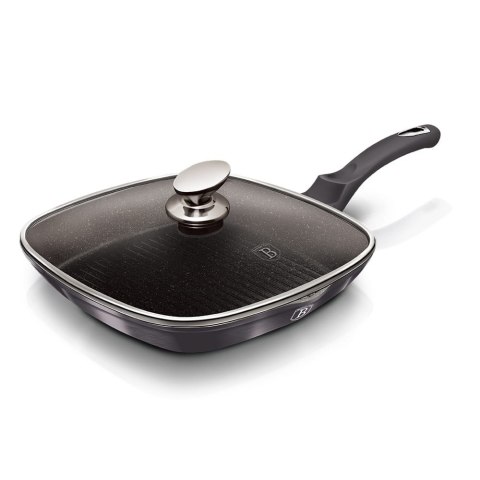 ZESTAW 3 PATELNI Z POWŁ. GRANITOWĄ BERLINGER HAUS Carbon Pro BH-6923