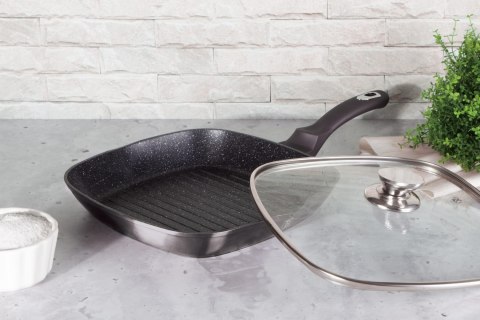 ZESTAW 3 PATELNI Z POWŁ. GRANITOWĄ BERLINGER HAUS Carbon Pro BH-6923