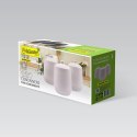 ZESTAW 3 POJEMNIKÓW CERAMICZNYCH NA KAWĘ HERBATĘ I CUKIER MAESTRO WHITE MR-20002-03CS