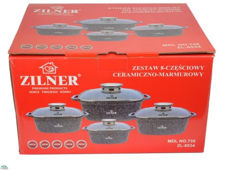 ZESTAW 4 BRYTFANN GARNKÓW 2.8 3.5 4.4 5.5L ZILNER ZL-8534