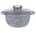 ZESTAW 4 GARNKÓW MARMUROWYCH 16 20 22 26CM ZILNER ZL-8532
