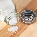 ZESTAW DO SOLI I PIEPRZU 2-ELE SOLNICZKA + PIEPRZNICZKA SZKLANA 80ML VILDE 229152