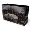 ZESTAW GARNKÓW 9 EL. CLICK & COOK BERLINGER HAUS SHINY BLACK BH-7041
