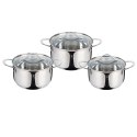ZESTAW GARNKÓW STALOWYCH 6 ELE BERLINGER HAUS SILVER JEWELLERY BH-6662