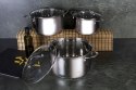 ZESTAW GARNKÓW STALOWYCH 6 ELE BERLINGER HAUS SILVER JEWELLERY BH-6662