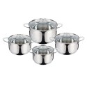 ZESTAW GARNKÓW STALOWYCH 8 ELE BERLINGER HAUS SILVER JEWELLERY BH-6663