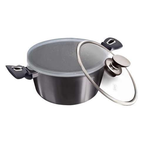 ZESTAW GARNKÓW Z POWŁ. GRANITOWĄ 6 EL. BERLINGER HAUS Carbon Pro BH-6905