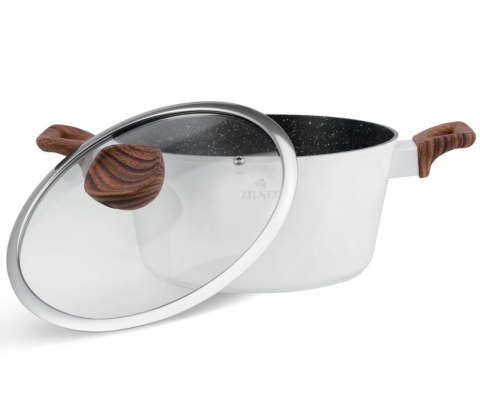 ZESTAW GARNKÓW Z POWŁOKĄ MARMUROWĄ 21 EL. ZILNER WHITE LILLY ZL-8543