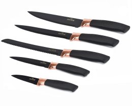 ZESTAW NOŻY POWLEKANYCH 6 EL. ZILNER ROSEGOLD ZL-5118