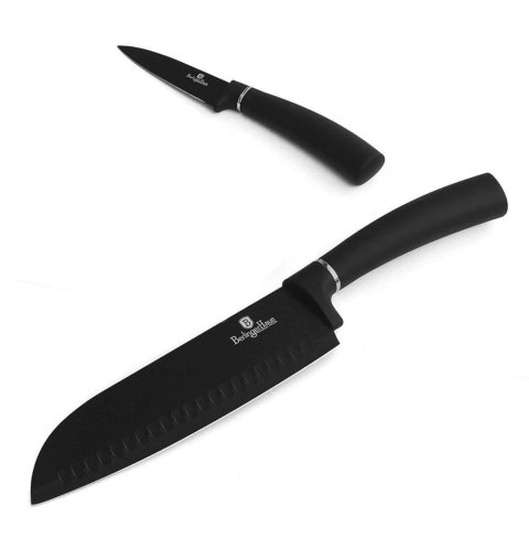 ZESTAW NOŻY Z DESKĄ 6-EL. BERLINGER HAUS BLACK SILVER BH-2549
