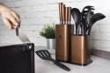 ZESTAW NOŻY Z PRZYBORAMI KUCHENNYMI I DESKĄ DO KROJENIA 12-ele BERLINGER HAUS ROSEGOLD BH-2446