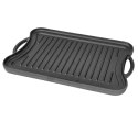 ŻELIWNA PŁYTA GRILLOWA 42 X 26CM DWUSTRONNA KRISBERG KS-2569