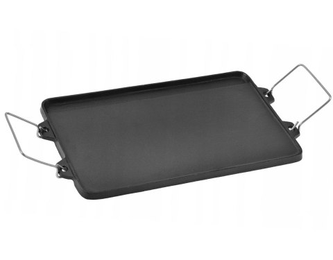 ŻELIWNA PŁYTA GRILLOWA 44 X 24CM DWUSTRONNA KRISBERG KS-2643