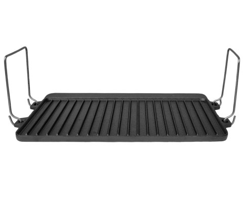 ŻELIWNA PŁYTA GRILLOWA 44 X 24CM DWUSTRONNA KRISBERG KS-2643