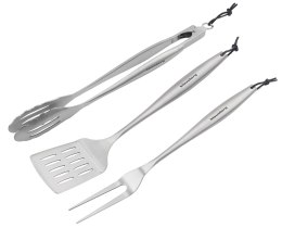 ZESTAW PRZYBORÓW DO GRILLA, 3 ELEMENTY, NARZĘDZIA DO GRILLOWANIA, KLAUSBERG KB-7900