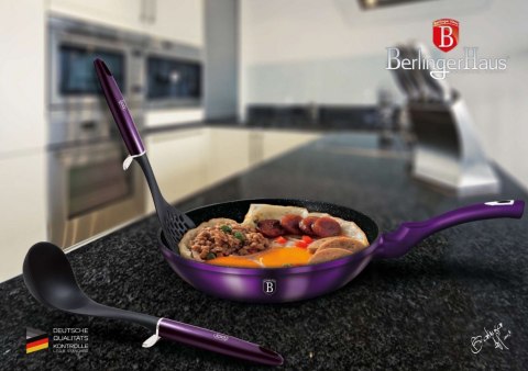 ZESTAW PRZYBORÓW KUCHENNYCH 7 ELE. BERLINGER HAUS PURPLE BH-6246