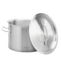 GARNEK GASTRONOMICZNY Z POKRYWĄ STALOWĄ Ø25cm 9L KINGHOFF KH-2021