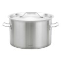 GARNEK GASTRONOMICZNY Z POKRYWĄ STALOWĄ Ø32cm 17L KINGHOFF KH-2023