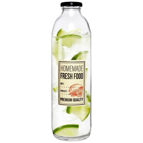 Butelka na lemoniadę sok wodę szklana 1000ml VILDE 139179