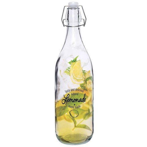 Butelka na lemoniadę sok wodę szklana 970 ml VILDE 139181