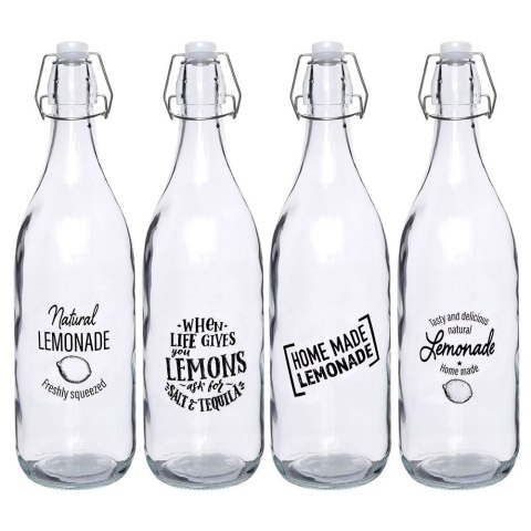 Butelka na lemoniadę sok wodę szklana 970 ml VILDE 139181