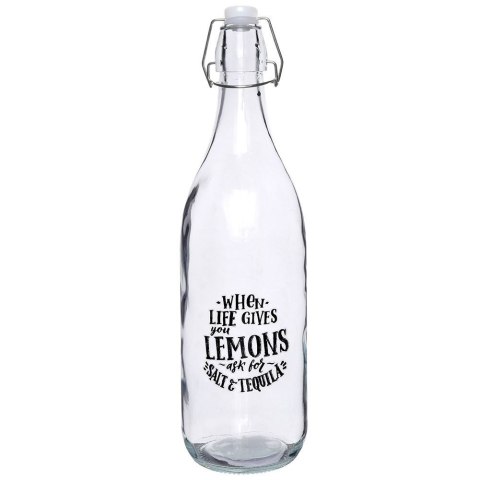 Butelka na lemoniadę sok wodę szklana 970 ml VILDE 139181