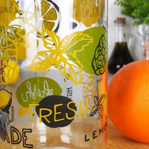 Butelka na lemoniadę soki sok wodę kompot szklana 1L VILDE 139434