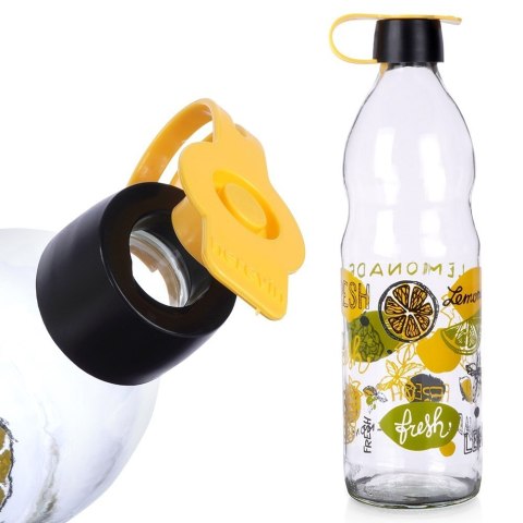 Butelka na lemoniadę soki sok wodę kompot szklana 1L VILDE 139434