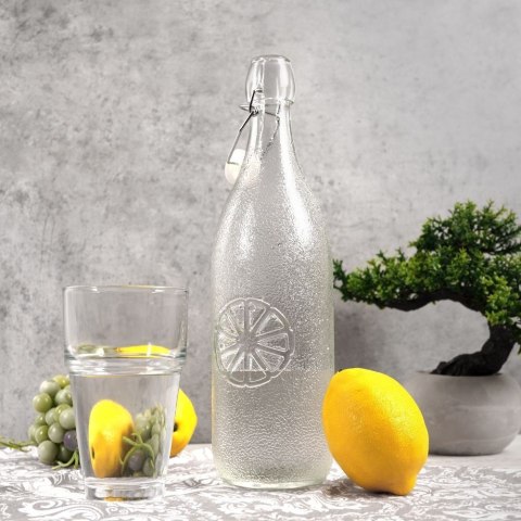 Butelka na lemoniadę szklana 1L EXCELLENT HOUSEWARE 259136