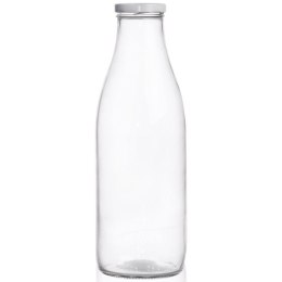 Butelka na mleko sok lemoniadę szklana 1L ORION 125952