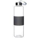 Butelka na wodę sok lemoniadę szklana szara 600 ml EXCELLENT HOUSEWARE 259152-S